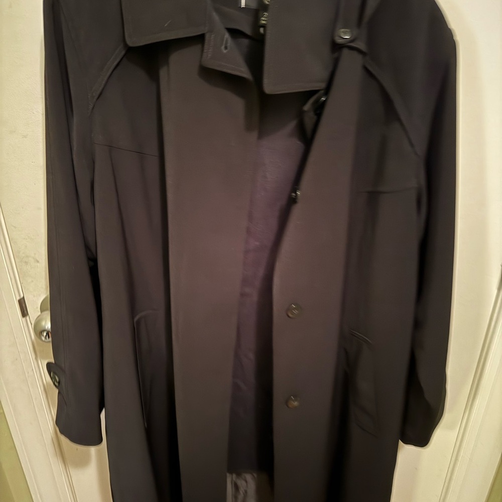 Classic Black Women's Trench Coat